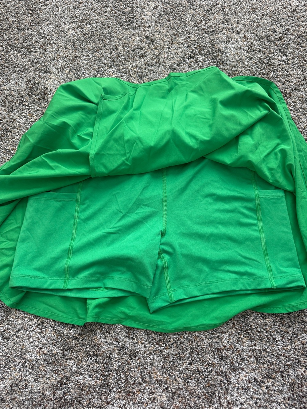 Mondetta Kelly Green Drawstring Skort - Picture 3 of 5